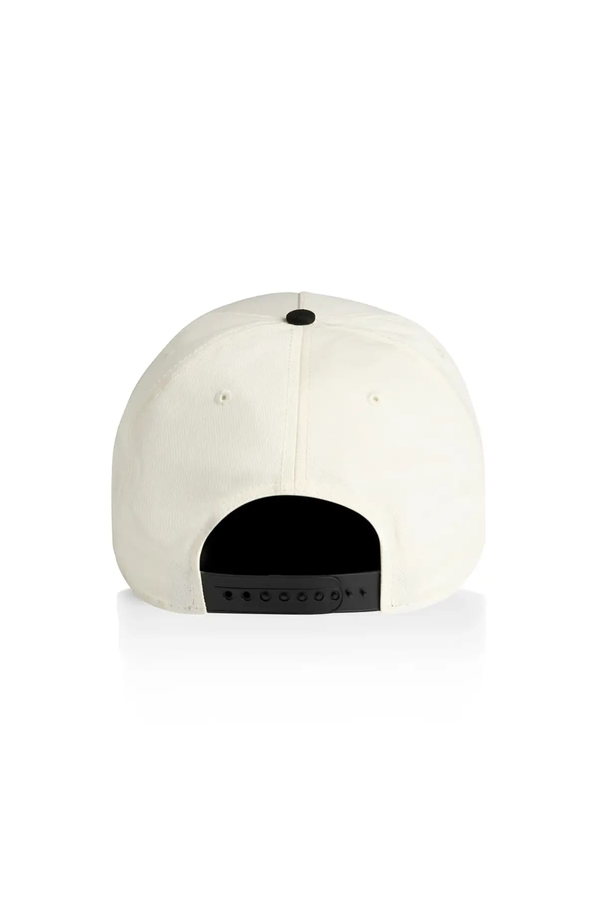 Bone hat with BLACK LOTUS FRAME CAP  print - Wolfpack Clothing