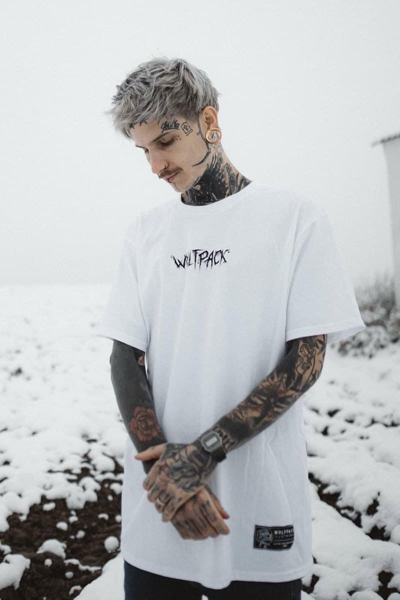 White t-shirt with FOX SPIRIT TEE UNISEX print - Wolfpack Clothing