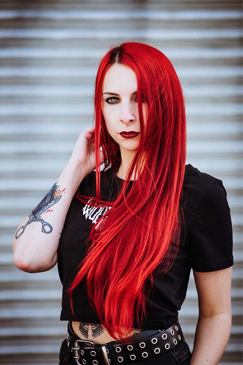 Black t-shirt with WOLFPACK CROPPED print - Wolfpack Clothing