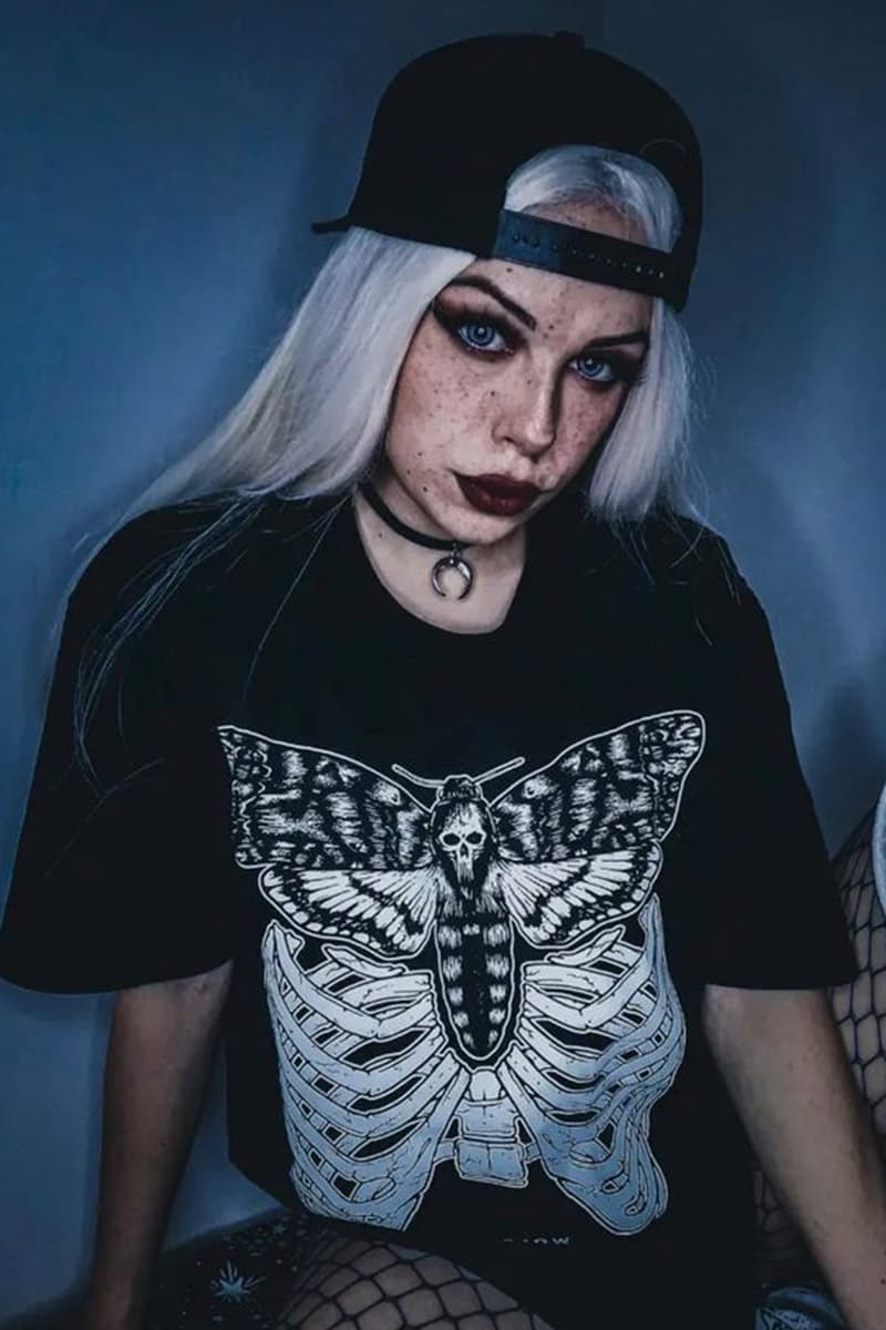 Black t-shirt with SILENT WOLVES TEE UNISEX print - Wolfpack Clothing